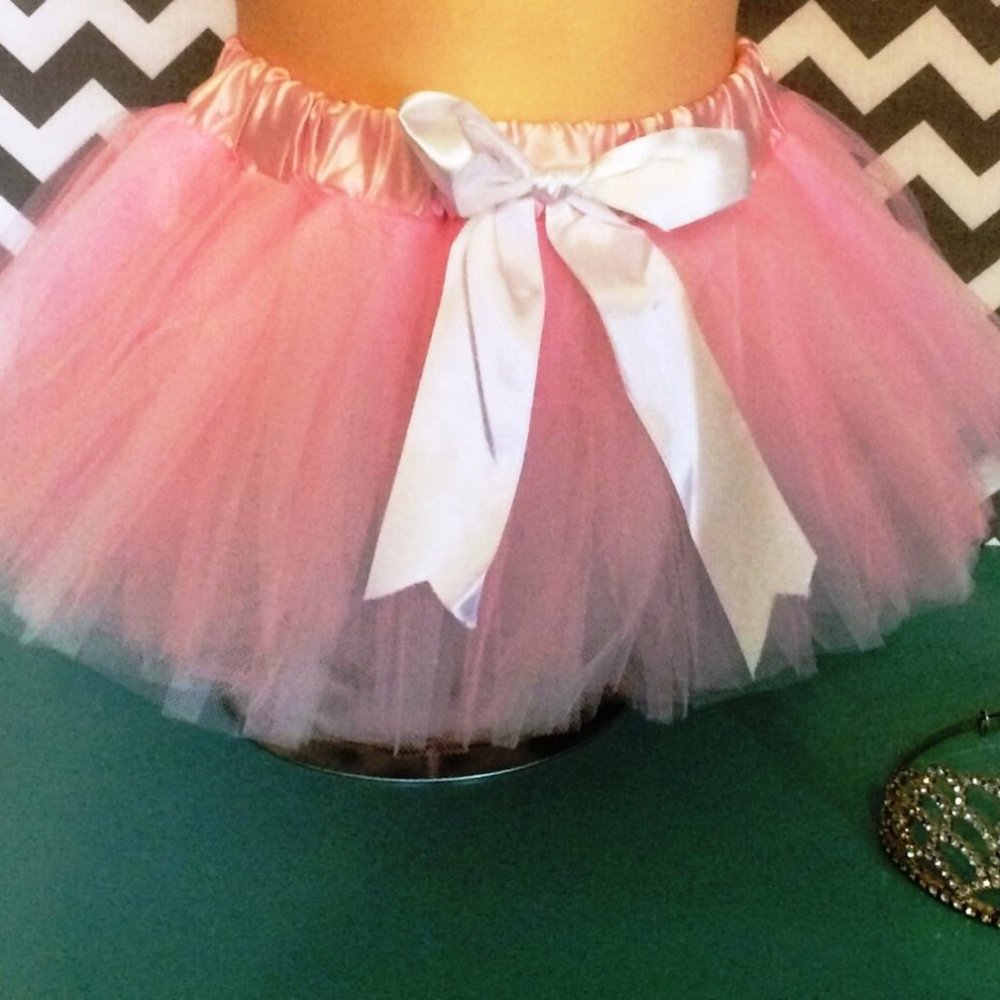 NEW IN PACKAGE Light Pink‎ 5 Layer Two-Toned Tutu Dance Skirt - Baby or Toddler